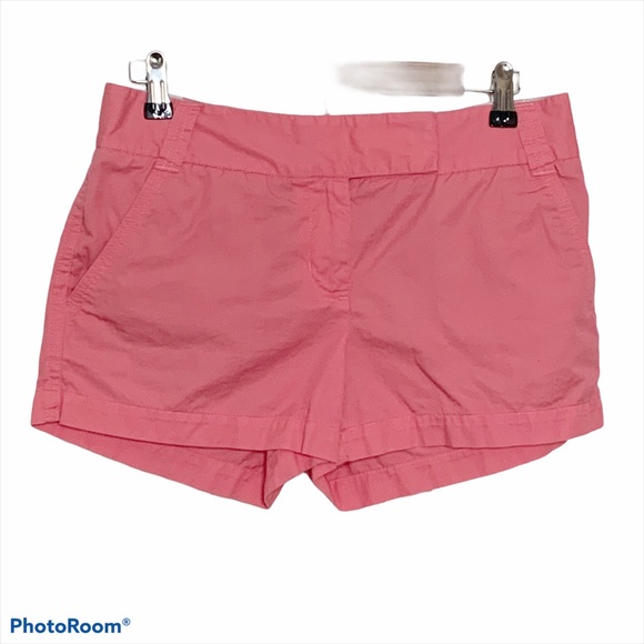 J. Crew Pants - J. Crew Broken In Chino Pink Shorts Size 4